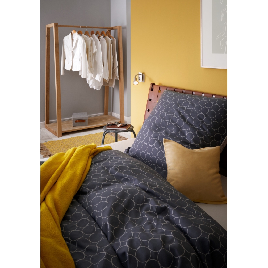 Eglo - Lámpara LED para enchufe 1xGU10/2,8W/230V cromo mate