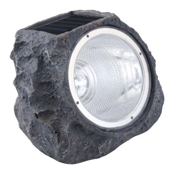 Eglo 90494 - Iluminación solar piedra 4xLED/0,06W/1xAA IP44