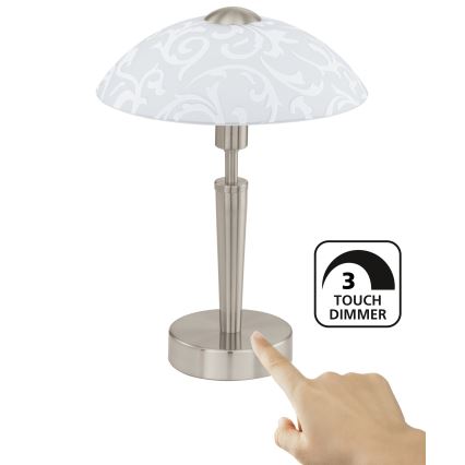 Eglo - Lámpara de mesa regulable 1xE14/60W/230V