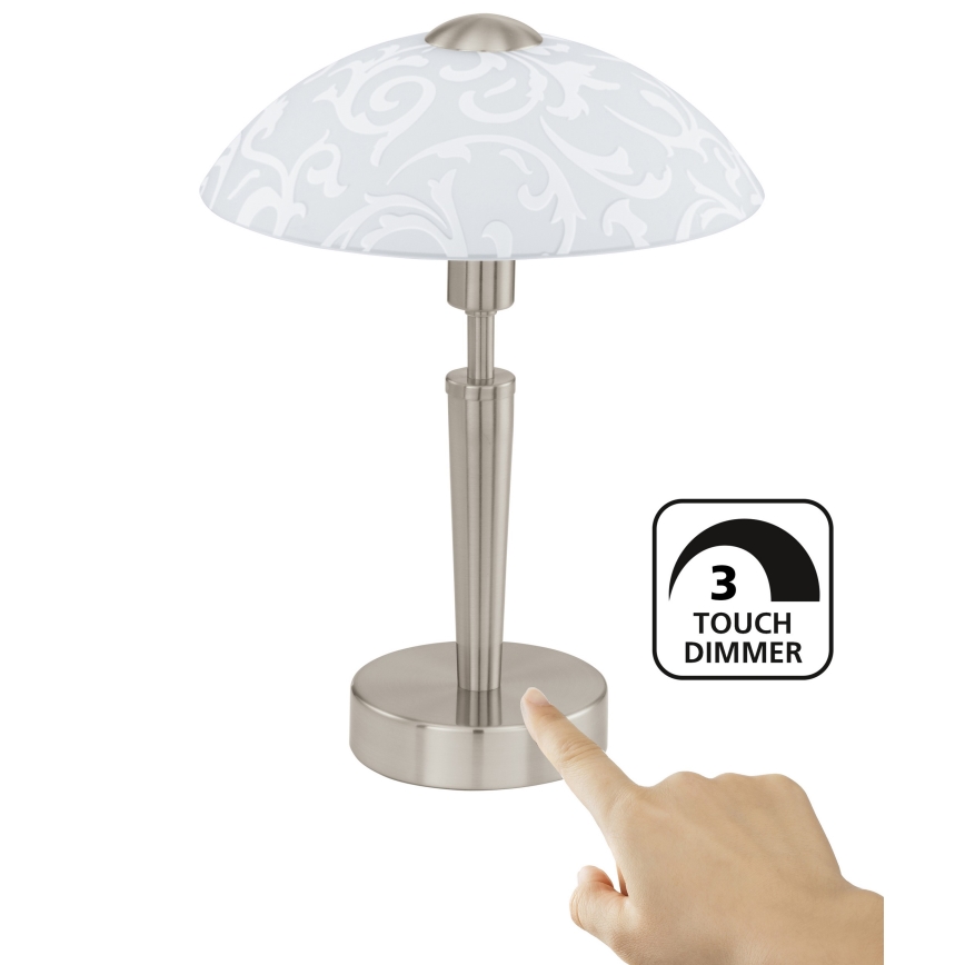 Eglo - Lámpara de mesa regulable 1xE14/60W/230V