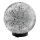 EGLO 91638 - Lámpara exterior TERRALUNA 1 1xE27/18W negro / blanco IP44