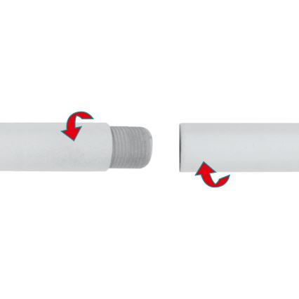 Eglo - Cubierta de cable blanco