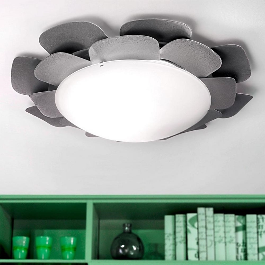 Eglo 92899 - Plafón ROCLETTA 1xE27/60W/230V