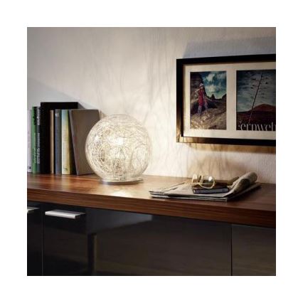 Eglo 93075 - Lámpara de mesa  LUBERIO 1xE27/60W/230V