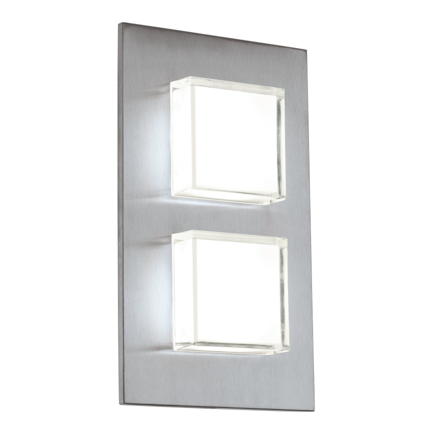 Eglo 93365 - Aplique LED exterior PIAS 2xLED/2,5W/230V IP44