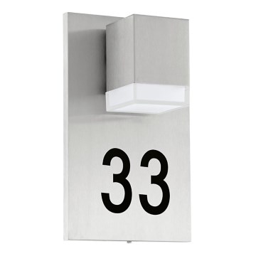 Eglo 93369 - Iluminación LED exterior PARDELA 1xLED/2,5W/230V IP44