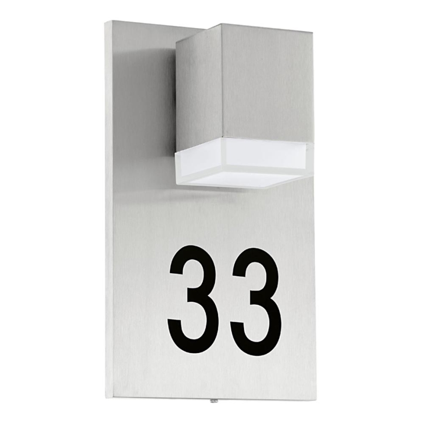 Eglo 93369 - Iluminación LED exterior PARDELA 1xLED/2,5W/230V IP44