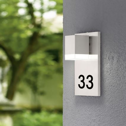 Eglo 93369 - Iluminación LED exterior PARDELA 1xLED/2,5W/230V IP44
