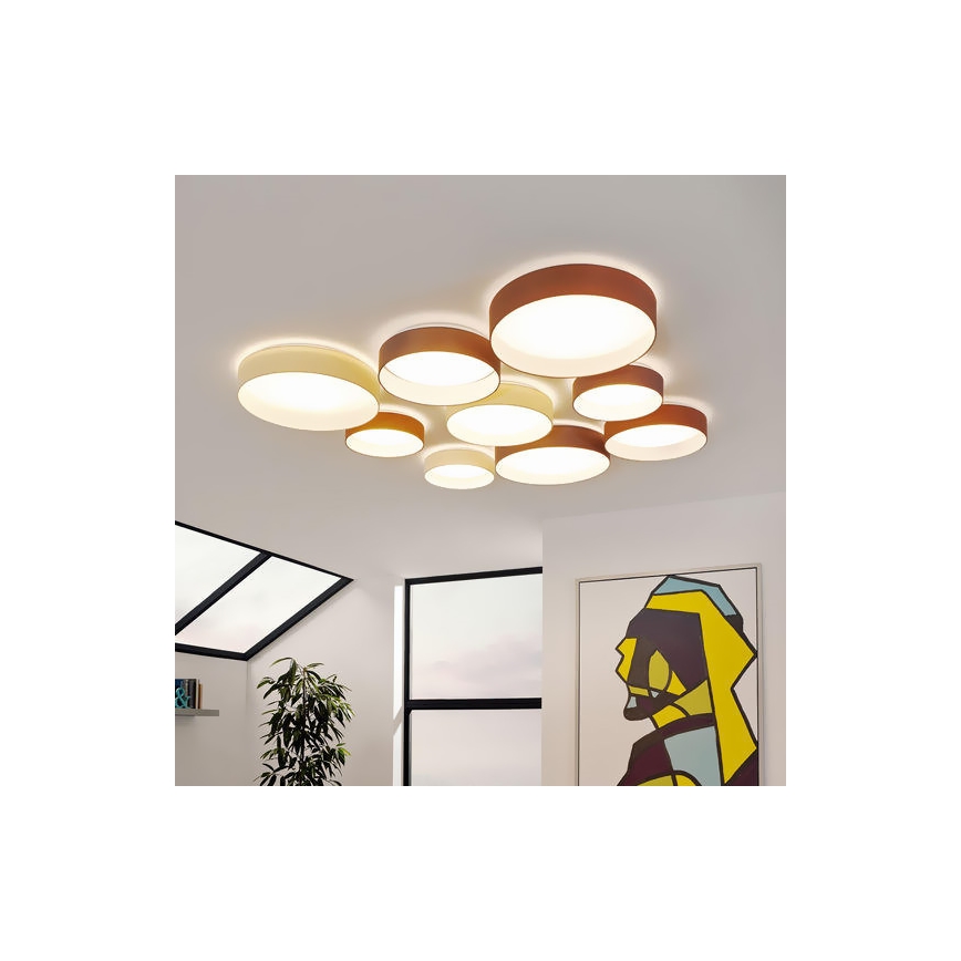 Eglo - Lámpara de techo LED LED/12W/230V