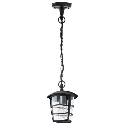 Eglo - LED Lámpara colgante exterior 1xE27/8,5W/230V IP44