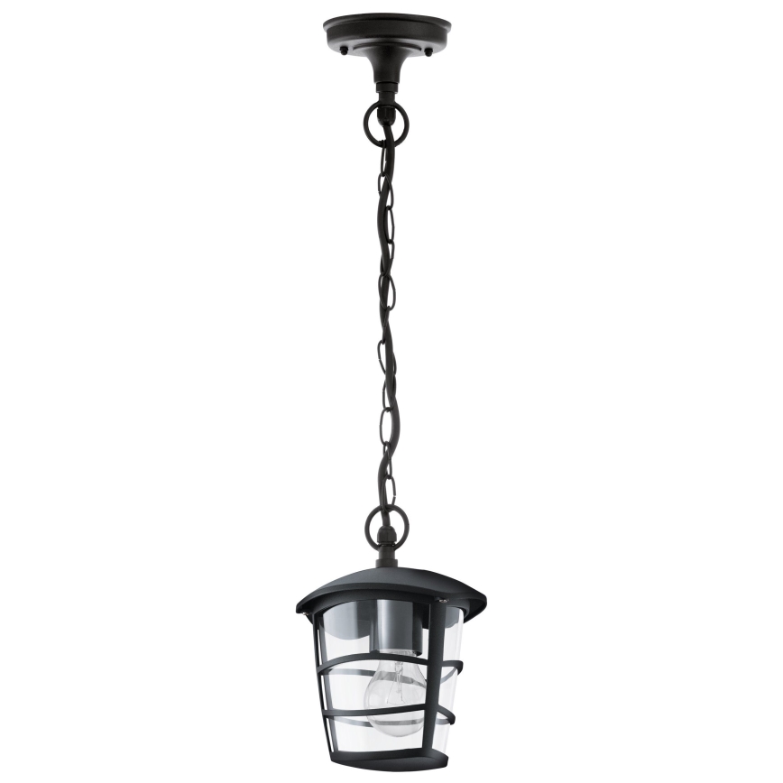 Eglo - LED Lámpara colgante exterior 1xE27/8,5W/230V IP44