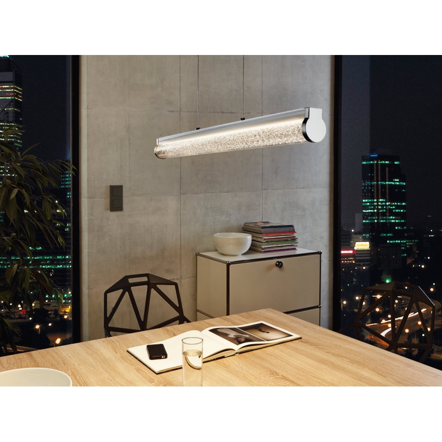 Eglo 93525 - Lámpara LED colgante TREVELO LED/24W/230V