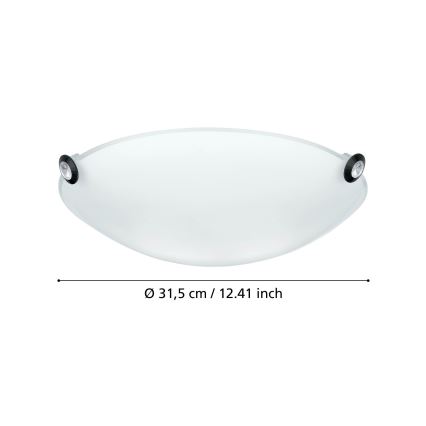 Eglo 93624 - Plafón LED CAFIERA LED/12W/230V