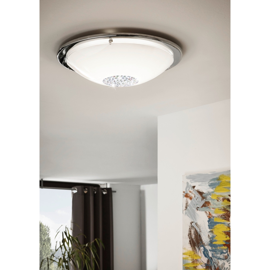 Eglo - Lámpara de techo LED LED/12W/230V