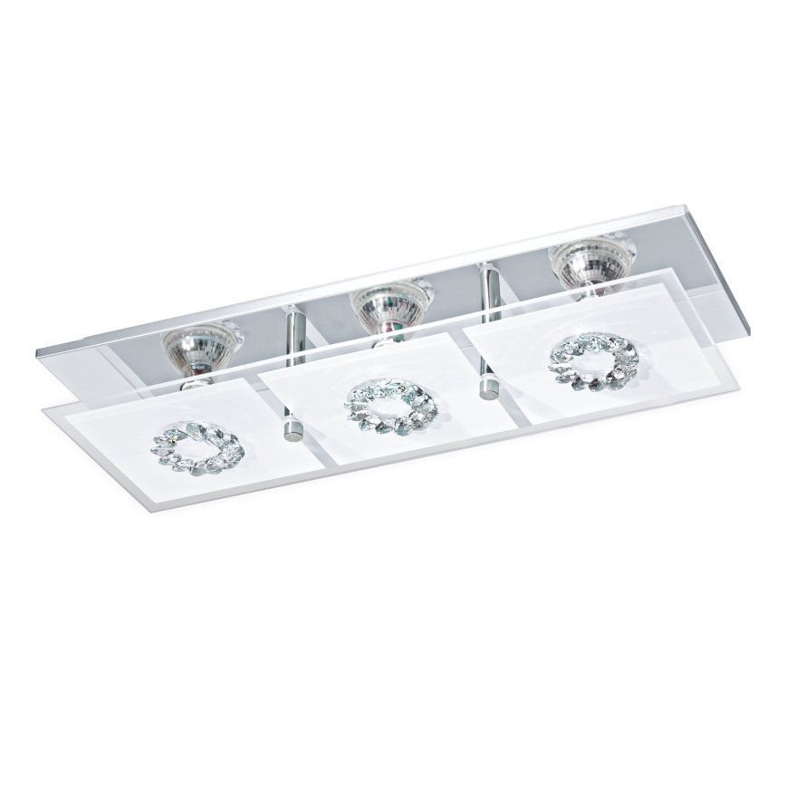 Eglo 93782 - Plafón LED RONCATO 3xGU10/3W/230V