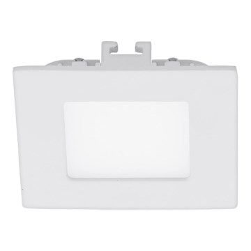 Eglo 94045 - Luminaria empotrada LED FUEVA 1 LED/2,7W/230V 8,5x8,5 cm