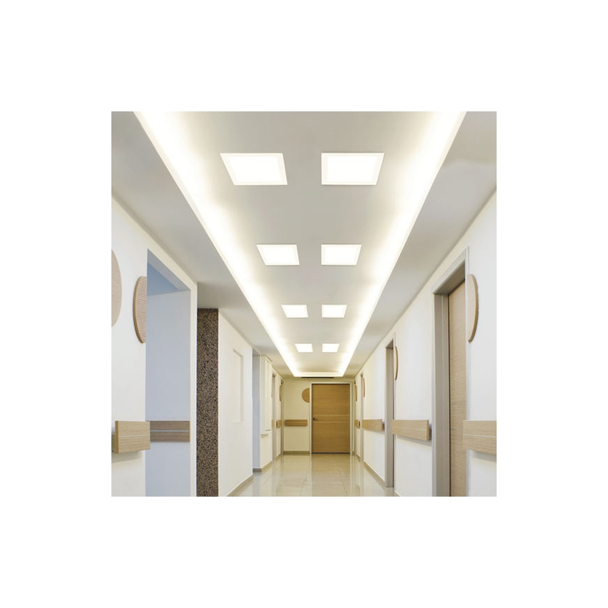 Eglo 94068 - Luminaria empotrada LED FUEVA 1 LED/16,47W/230V 22,5x22,5 cm