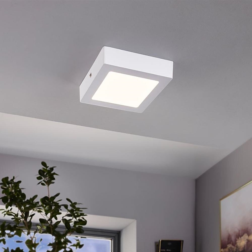 Eglo 94074 - Plafón LED de techo FUEVA 1 LED/10,88W/230V 17x17 cm
