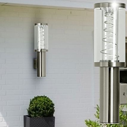 Eglo 94095 - Aplique de pared LED para exterior TRONO 2xGU10/5W/230V IP44