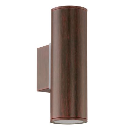 Eglo - Iluminación LED exterior 2xGU10/3W/230V IP44