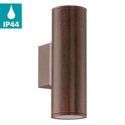 Eglo - Iluminación LED exterior 2xGU10/3W/230V IP44