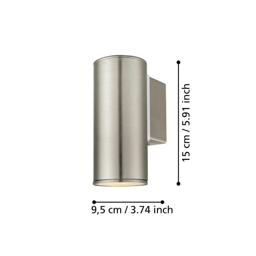 Eglo - Iluminación LED exterior 1xGU10/3W/230V IP44