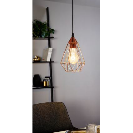Eglo - Lámpara colgante 1xE27/60W/230V