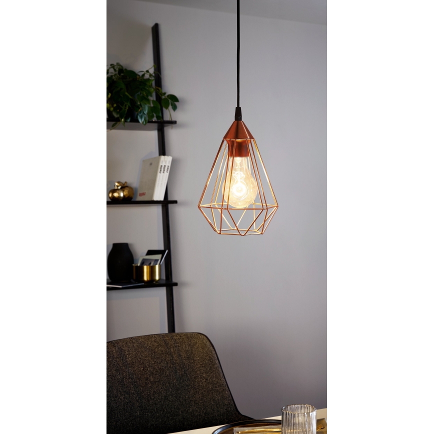 Eglo - Lámpara colgante 1xE27/60W/230V