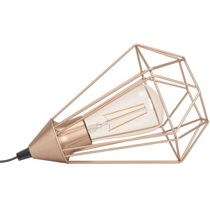 Eglo 94197 - Lámpara de sobremesa enchufable TARBES 1xE27/60W/230V
