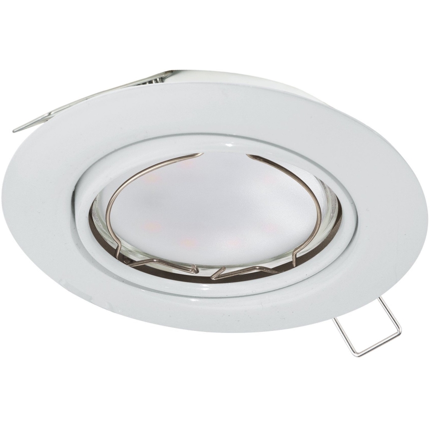 Eglo - Iluminación LED empotrada de techo 1xGU10-LED/5W/230V