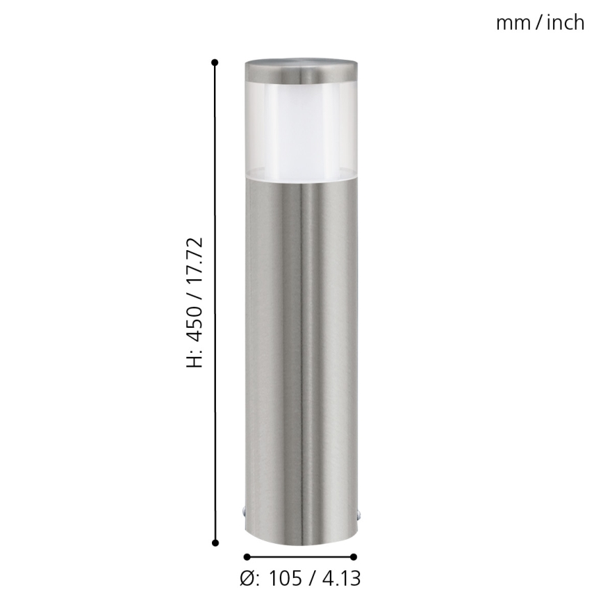 Eglo - Iluminación LED exterior 1xLED/3,7W/230V IP44