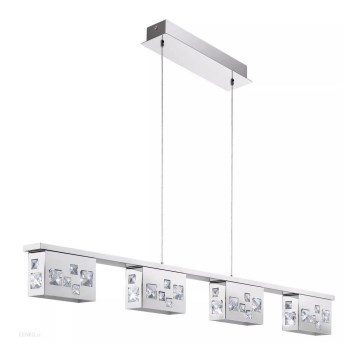 Eglo 94293 - Lámpara colgante LED con cable TRESANA 4xLED/5,8W/230V