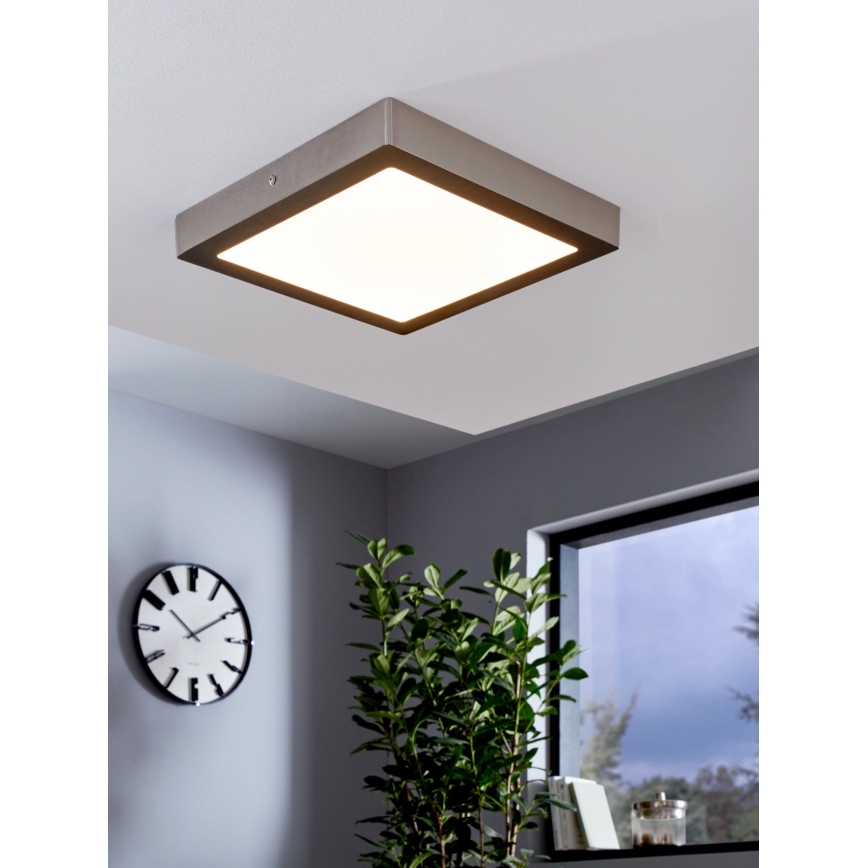 Eglo 94528 - Lámpara de techo LED FUEVA 1 LED/22W/230V 30x30 cm
