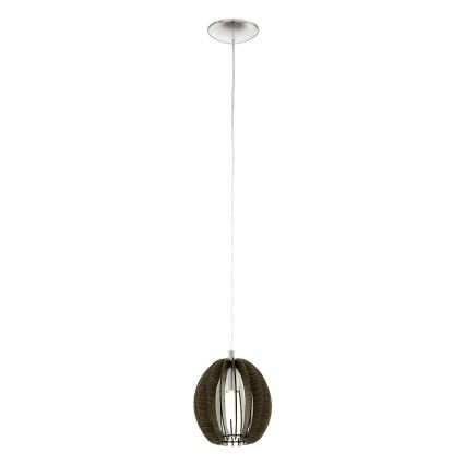 Eglo 94639 - Lámpara colgante COSSANO 1xE14/40W/230V