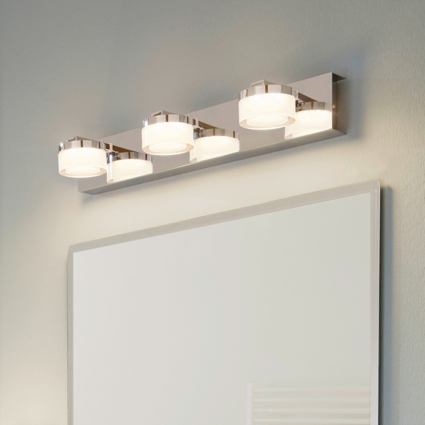 Eglo - Lámpara de pared LED para baño 3xLED/4,5W/230V IP44