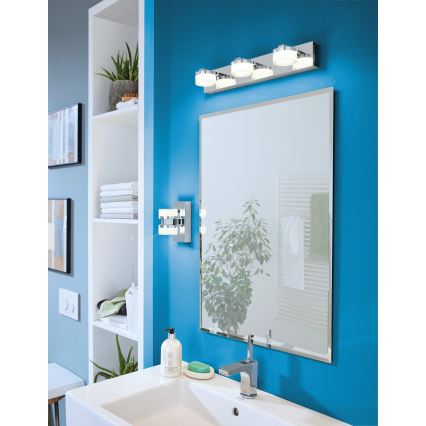 Eglo - Lámpara de pared LED para baño 3xLED/4,5W/230V IP44