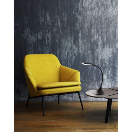 Eglo - Lámpara de mesa LED regulable LED/4,5W/230V negra