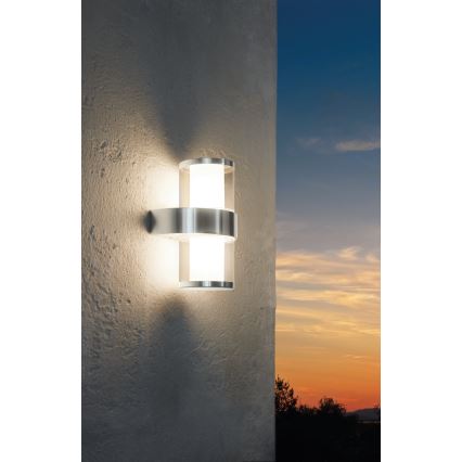 Eglo 94799 - Aplique de pared para exterior BEVERLY 1 2xLED/3,7W/230V IP44