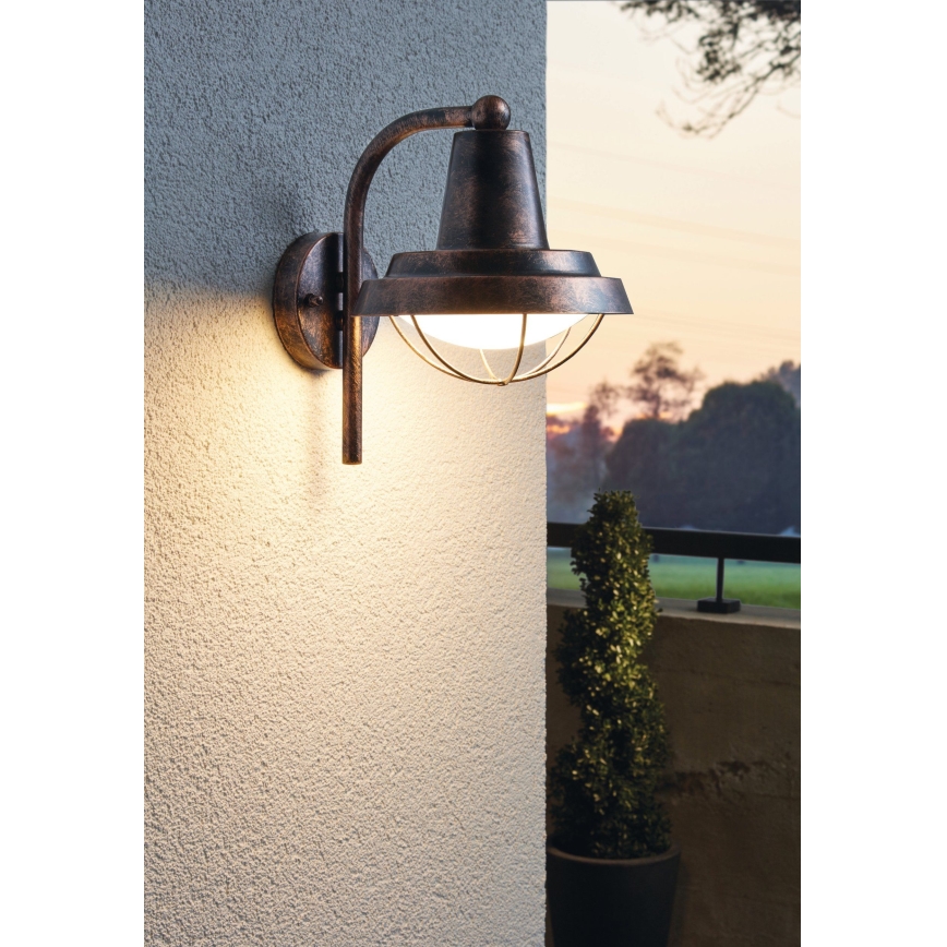 Eglo 94838 - LED Lámpara exterior COLINDRES 1xE27/10W/230V IP44