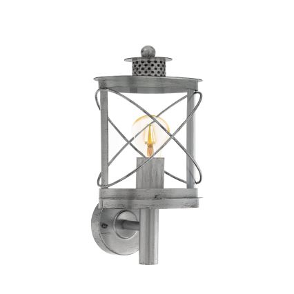 Eglo 94865 - Luminaria de exterior HILBURN 1xE27/60W/230V IP44