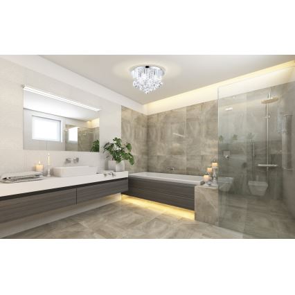Eglo - Plafón LED de baño 4xG9/3W/230V IP44