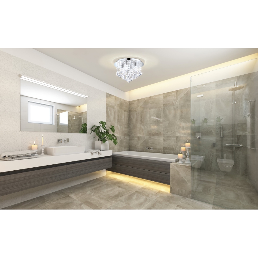 Eglo - Plafón LED de baño 4xG9/3W/230V IP44