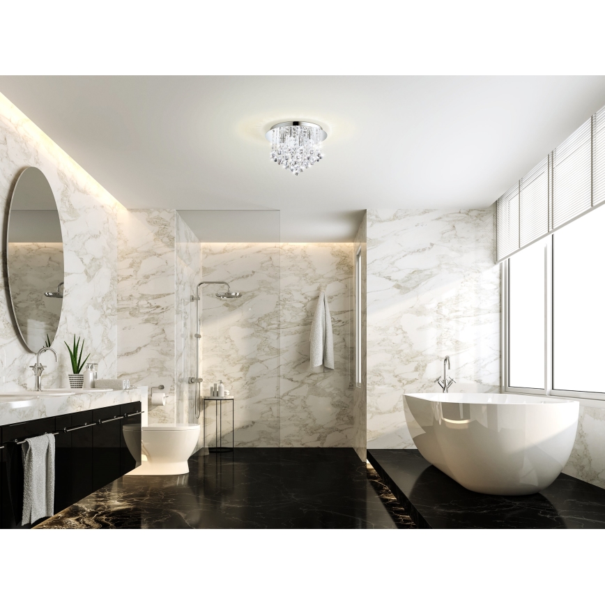 Eglo - Plafón LED de baño 4xG9/3W/230V IP44