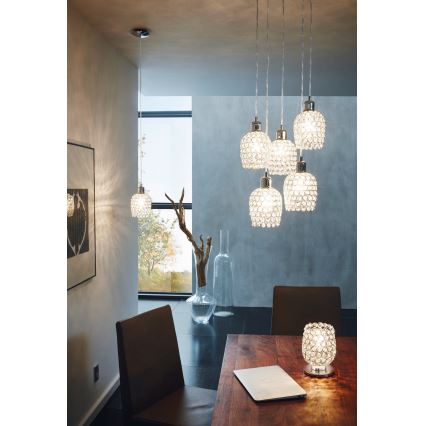 Eglo - Lámpara colgante 5xE27/60W/230V