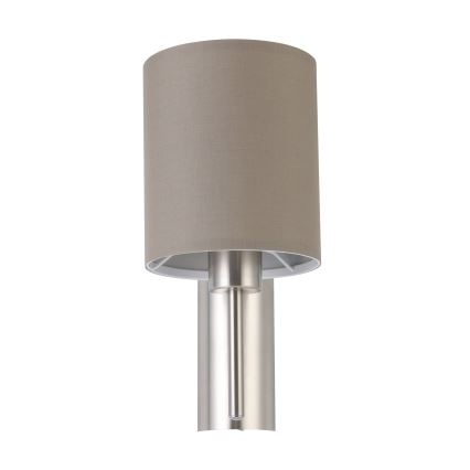 Eglo - Aplique 1xE27/60W/230V taupe