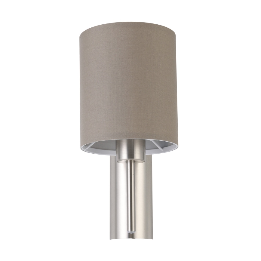 Eglo - Aplique 1xE27/60W/230V taupe