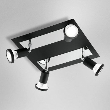 Eglo 94966 - Foco LED SARRIA 4xGU10-LED/5W/230V