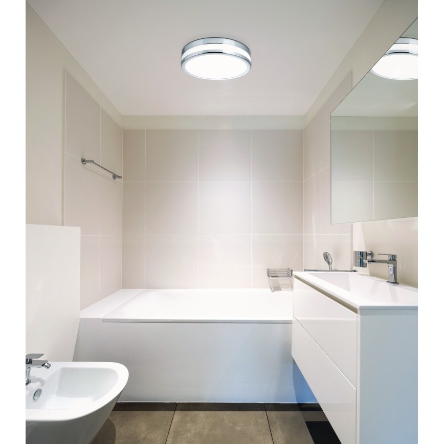 Eglo - Luminaria LED para baño LED/24W/230V IP44