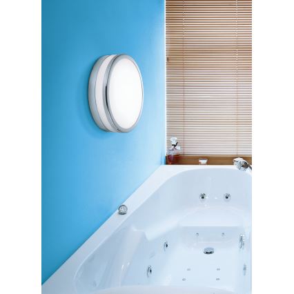 Eglo - Luminaria LED para baño LED/24W/230V IP44