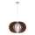Eglo 95025 - Lámpara colgante STELLATO 1xE27/60W/230V marrón